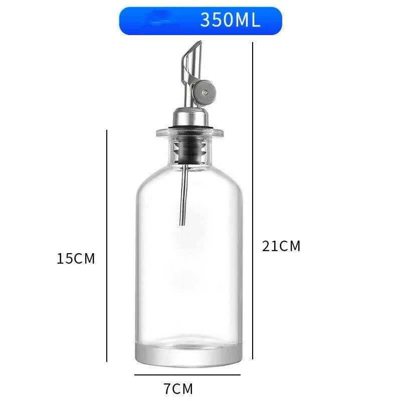 Premium glass spice jar with self-sealing lid, available in silver colour and various capacity and quantity options