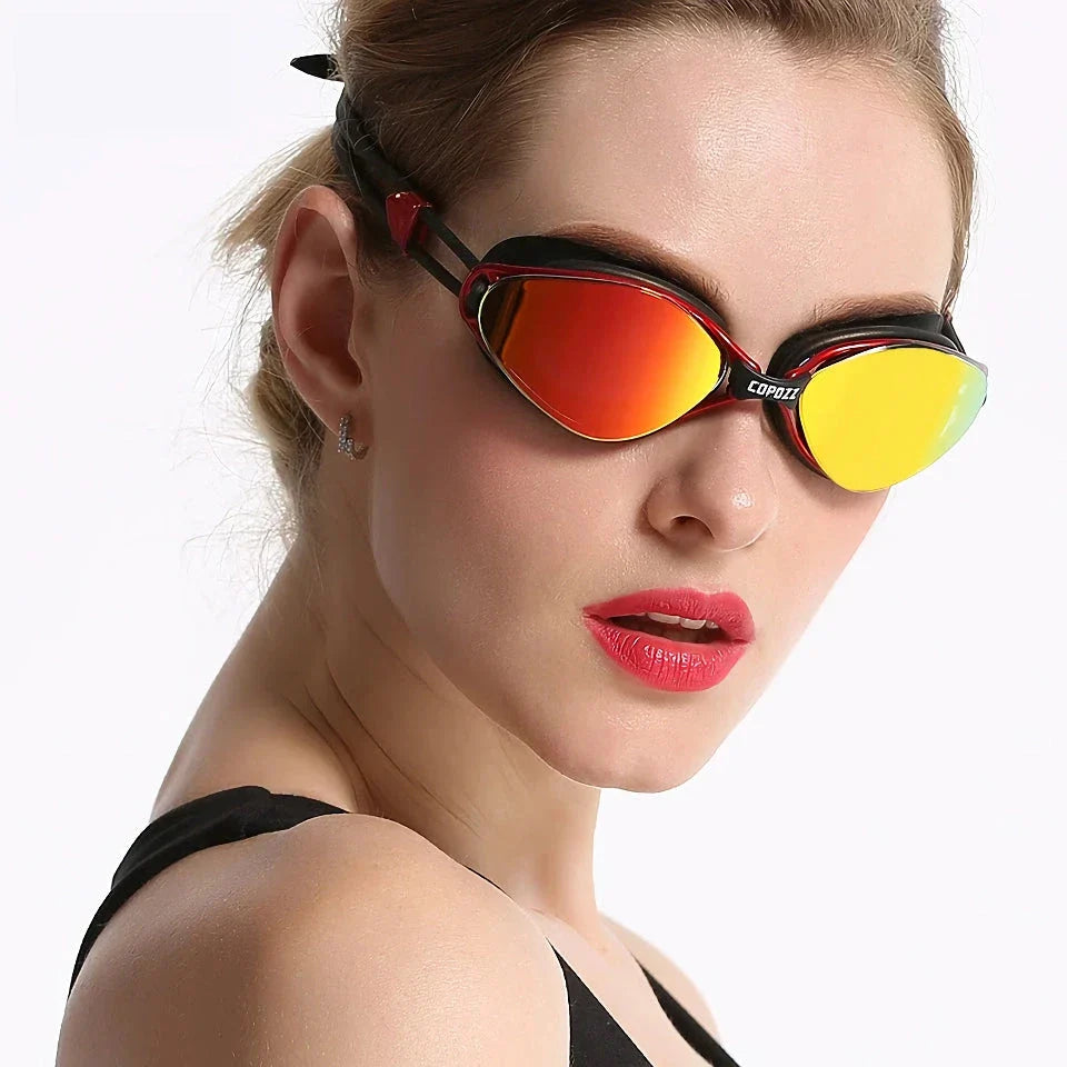 Premium Anti-Fog & UV Protection Swimming Goggles with advanced features for clear vision and eye safety during swimming