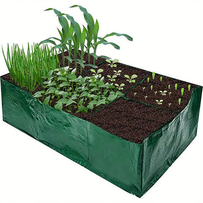 Versatile 6-Pocket Garden Planter for growing a variety of plants in small outdoor spaces