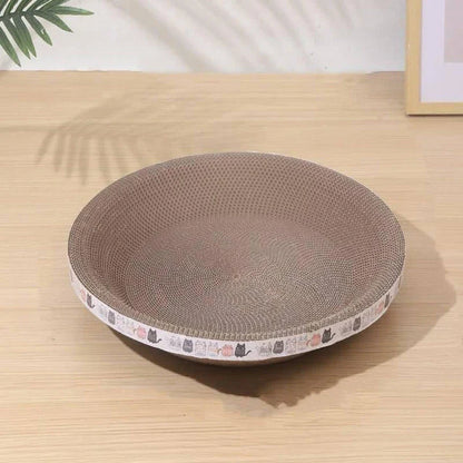 Durable Cat Scratcher Bed - Premium wooden construction, versatile design for feline relaxation and play