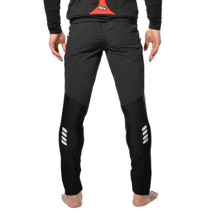 Breathable and reflective cycling pants for men and women, featuring moisture-wicking fabric and reflective elements for enhanced visibility and safety.