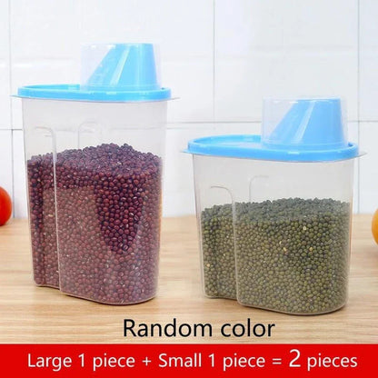 Premium plastic food storage containers set with airtight lids and transparent design for efficient kitchen organisation