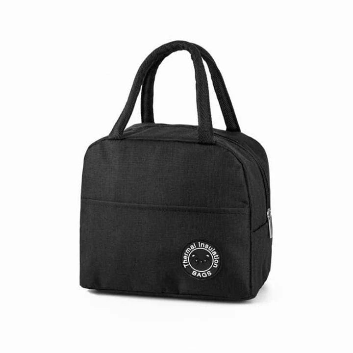 Stylish Oxford cloth cooler bag with zippered closure, perfect for outdoor activities and picnics