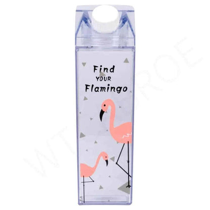 Premium transparent water bottle made with eco-friendly materials, featuring a crystal-clear design and durable construction for everyday hydration