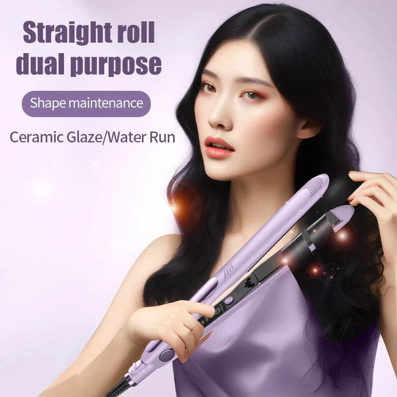 Premium Ceramic Hair Straightener with Floating Plates for Smooth, Salon-Quality Styling