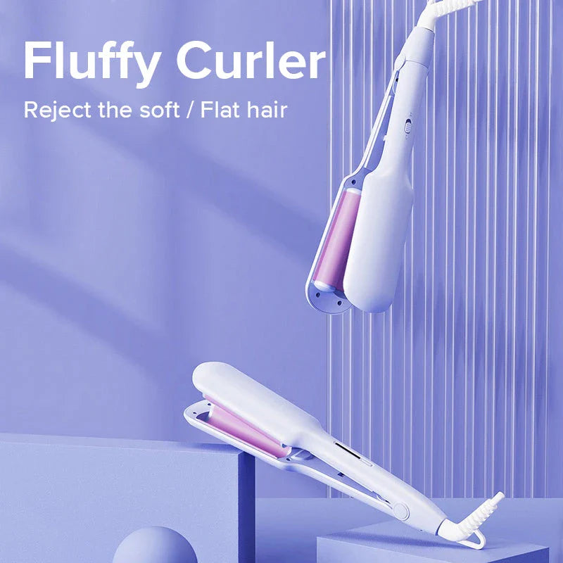 Professional Ceramic Triple Barrel Hair Curler for creating effortless, salon-quality waves