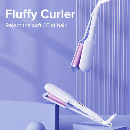 Professional Ceramic Triple Barrel Hair Curler for creating effortless, salon-quality waves