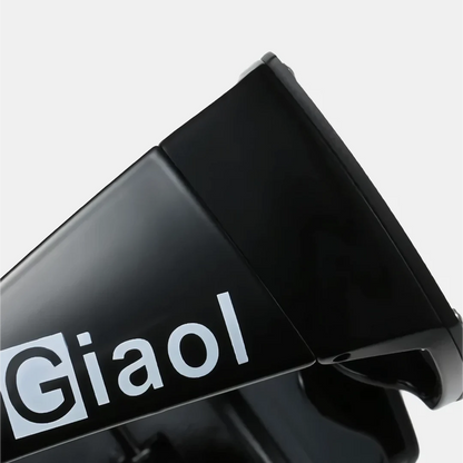 Oversized square sunglasses with black lenses and a durable plastic frame, offering UV400 protection and adaptive photochromic technology.