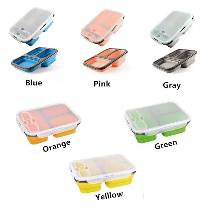 Premium large capacity lunch box with utensil compartment, suitable for work, travel, and everyday use in the UK