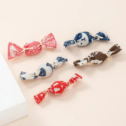 Interactive cat chew toy with bells and catnip, designed to captivate your feline friend's natural instincts and provide hours of entertaining play.