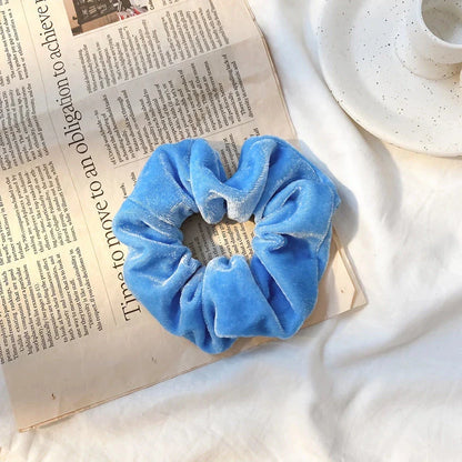 Stylish and comfortable elastic hair bands for girls and women in a variety of vibrant colours