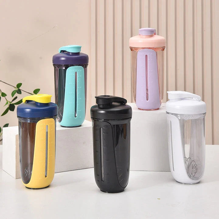 Premium 680ml large capacity protein shaker bottle with leak-proof design and mixing ball for smooth blending