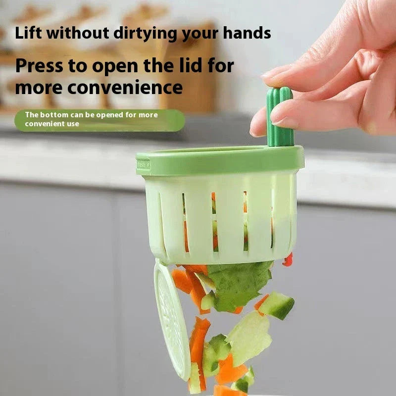 Elegant green cactus-inspired sink filter basket with effective debris trapping capabilities