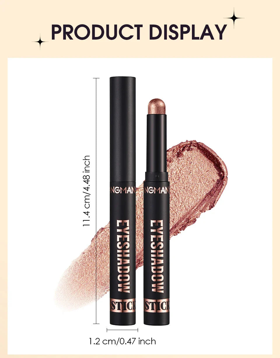 Premium 8-Colour Eye Shadow Stick Palette with Smudge-Resistant Formula for Flawless, Long-Lasting Eye Makeup