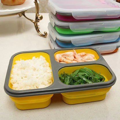 Premium large capacity lunch box with utensil compartment, suitable for work, travel, and everyday use in the UK