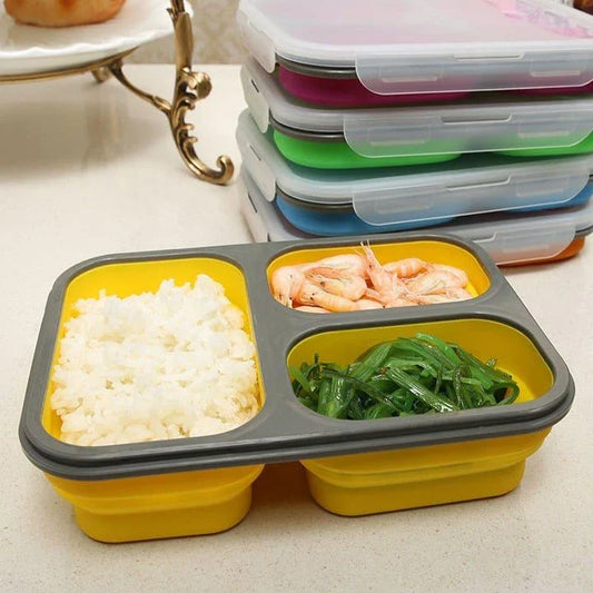 Premium large capacity lunch box with utensil compartment, suitable for work, travel, and everyday use in the UK