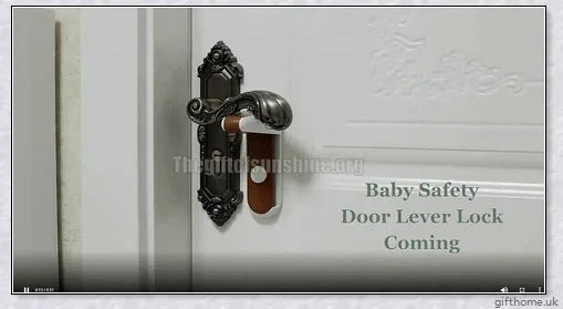 Premium anti-pet door lock for children's safety, with sleek design and durable construction