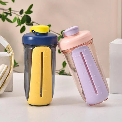 Premium 680ml large capacity protein shaker bottle with leak-proof design and mixing ball for smooth blending