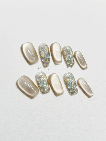 Premium all-matching nail stickers in various sizes, featuring a minimalist design for a flawless, salon-quality look.