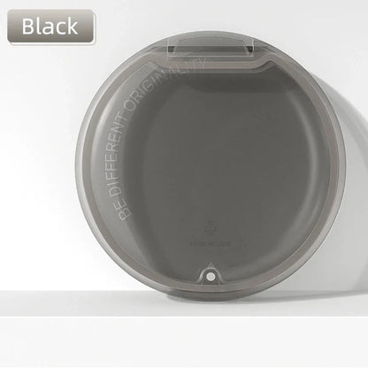 High-quality orthodontic retainer storage box made of durable frosted PC material with waterproof and breathable design