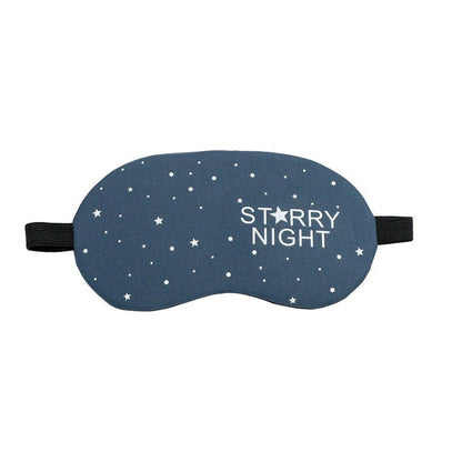Premium cotton and silk sleep mask with adjustable strap for complete blackout and comfortable sleep