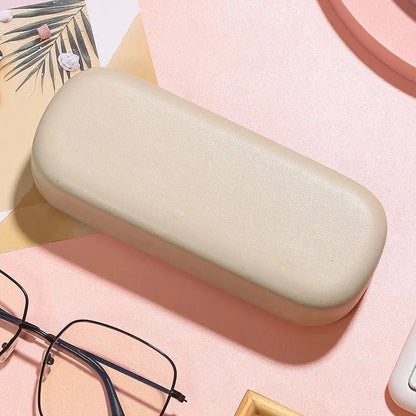 Candy-coloured PU sunglasses case with a soft, plush interior to protect your eyewear in style