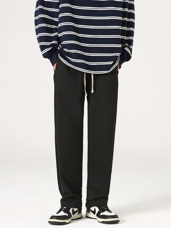 Premium loose-fit casual trousers in black, grey, and brown colours for everyday wear