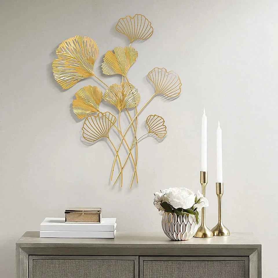 Elegant Fairy-Inspired Iron Wall Hanging with Intricate Details and Modern Design