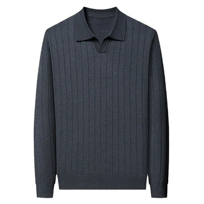 Men's autumn pullover sweater in various colours and sizes, featuring a cosy and versatile design for casual wear