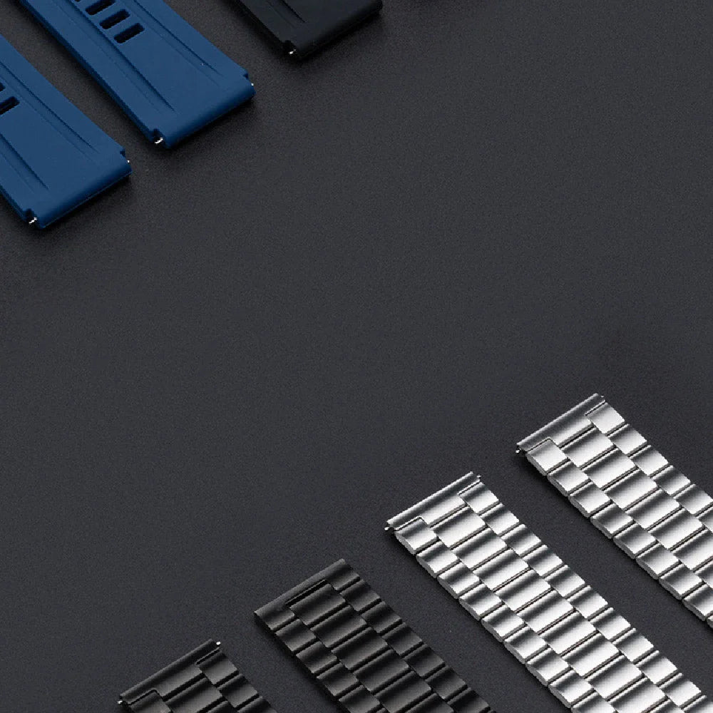 Premium smart watch with sleek alloy body, fitness tracking, and wireless charging capabilities