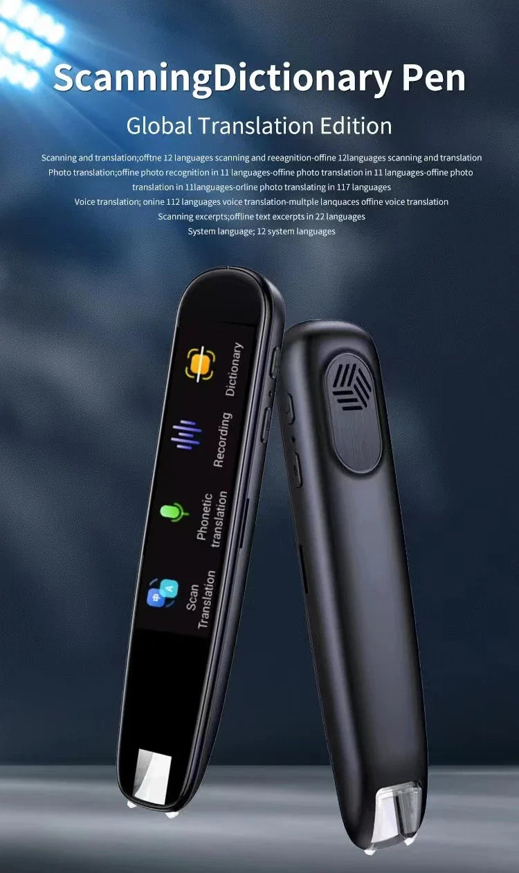 Premium Multilingual Translation Pen with advanced language translation capabilities for global travellers