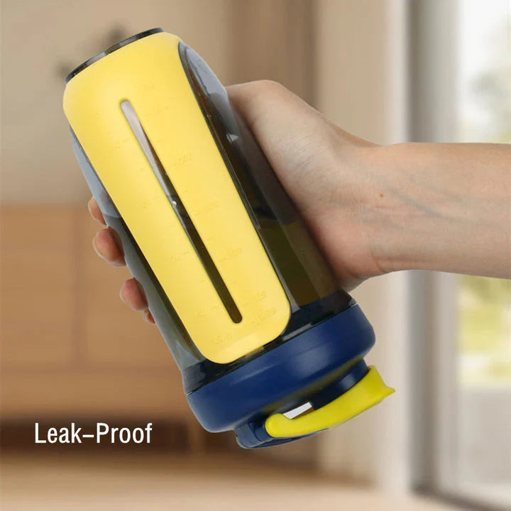 Premium 680ml large capacity protein shaker bottle with leak-proof design and mixing ball for smooth blending