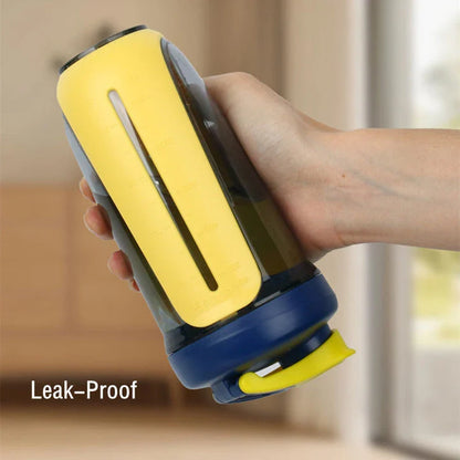Premium 680ml large capacity protein shaker bottle with leak-proof design and mixing ball for smooth blending