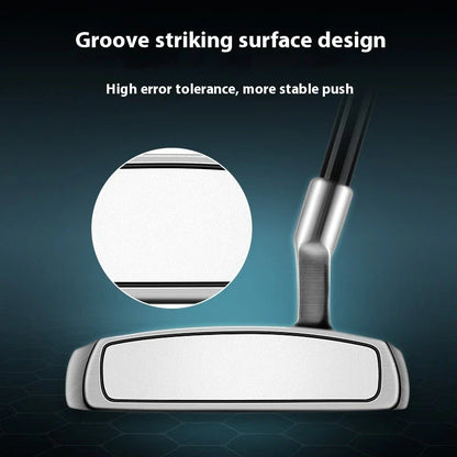 Premium golf putter with low centre of gravity for stable, consistent putting on the green