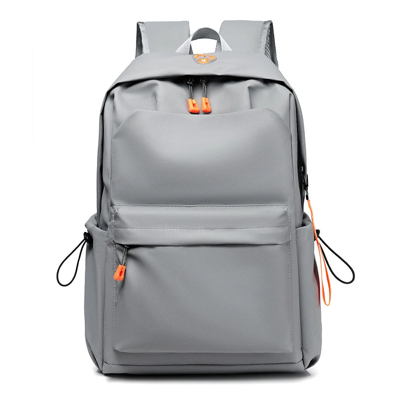 Premium casual laptop rucksack with adjustable, padded shoulder straps and dedicated laptop compartment for men's travel