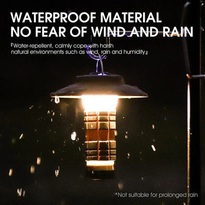 Powerful and Portable LED Camping Lantern with Magnetic Base for Outdoor Adventures