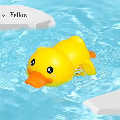 Classic Clockwork Bathing Ducks - Fun and Educational Bath Toys for Ages 0-6