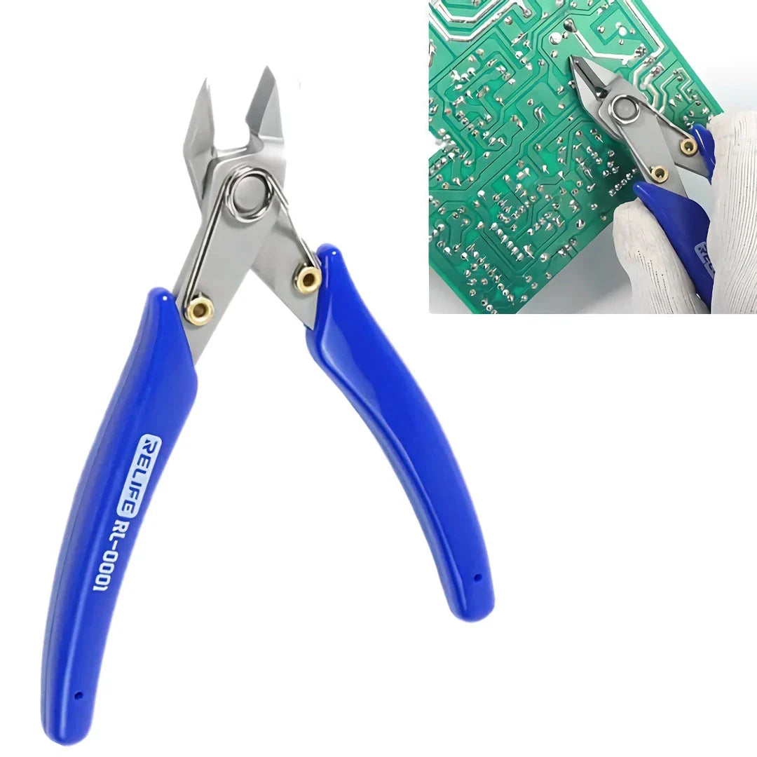 High-Precision Wire Cutting Pliers with precision-ground blades and ergonomic grip for accurate and comfortable cutting