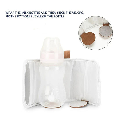 Premium portable baby bottle warmer with adjustable temperature control and smart insulation for convenient feedings on the go