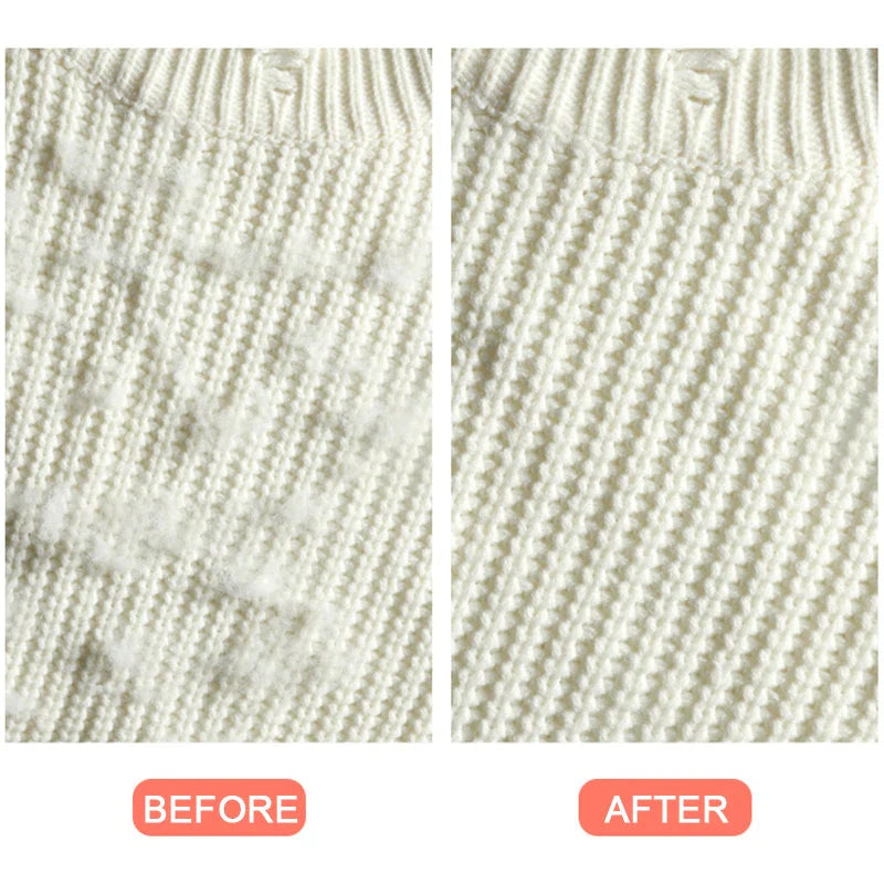 Portable USB Rechargeable 6-Blade Fabric Shaver and Lint Remover for keeping clothes looking fresh