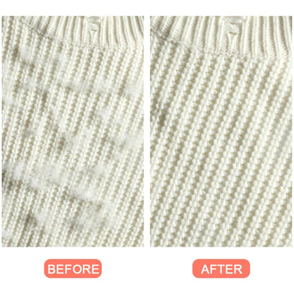 Portable USB Rechargeable 6-Blade Fabric Shaver and Lint Remover for keeping clothes looking fresh