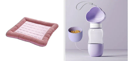 Cooling Dog Bed Mat: Comfortable and Breathable Pet Pad for Summer