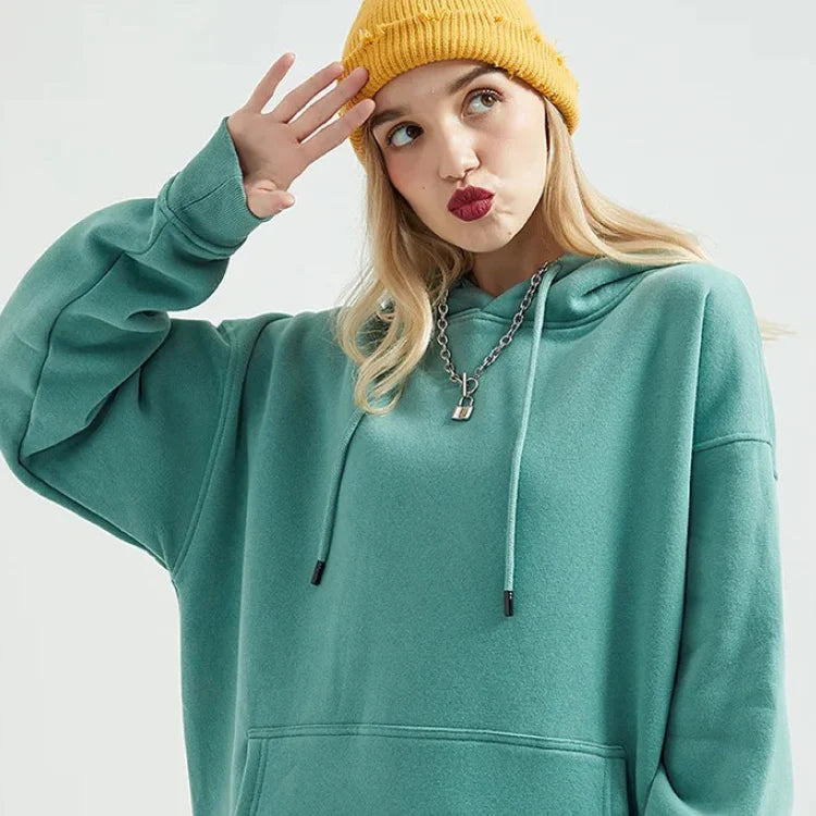 Cosy fleece hoodie and jogger set in light pink, grey, and navy blue colours for ultimate comfort and style