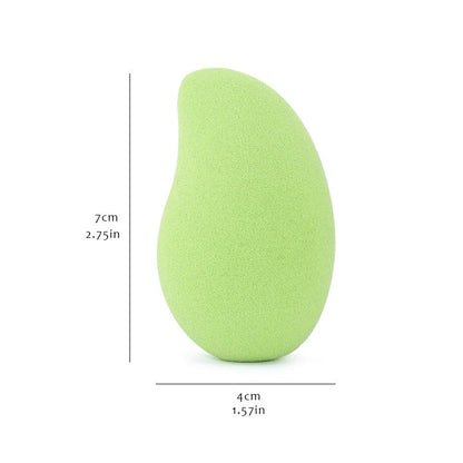 Premium Mango-Shaped Makeup Sponge for Seamless Blending and Flawless Makeup Application