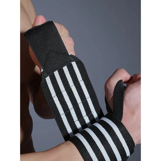 Premium Wrist Support Brace for Weightlifting and Fitness - Durable Nylon Construction, Adjustable Strap, and Extra Strength Design