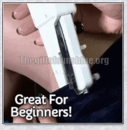 Compact, lightweight, and portable handheld sewing machine with various colour options