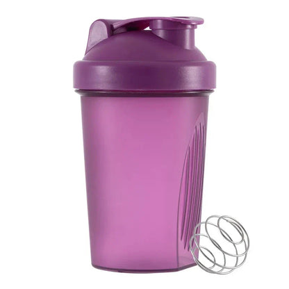 Premium protein shaker bottle with stainless steel whisk ball, BPA-free plastic, and leak-proof design for on-the-go fitness enthusiasts in the UK.