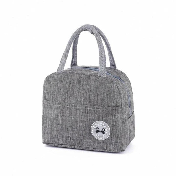Stylish Oxford cloth cooler bag with zippered closure, perfect for outdoor activities and picnics