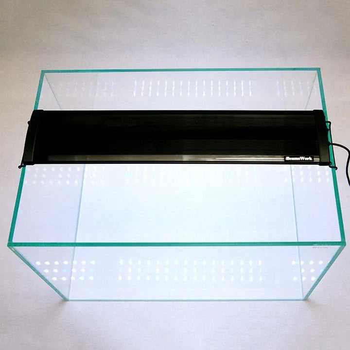 Premium LED aquarium lighting fixture with sleek black design and advanced features for enhancing the beauty of your underwater ecosystem