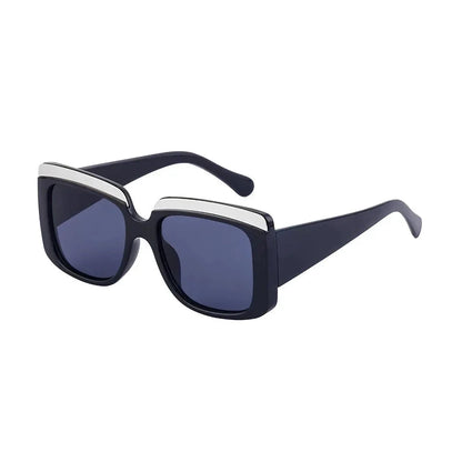 Premium oversized square sunglasses with polycarbonate frames and UV400 protective lenses